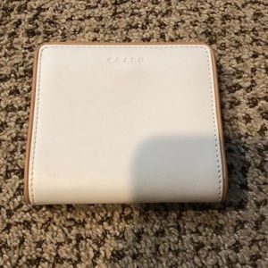 Coach White small wallet